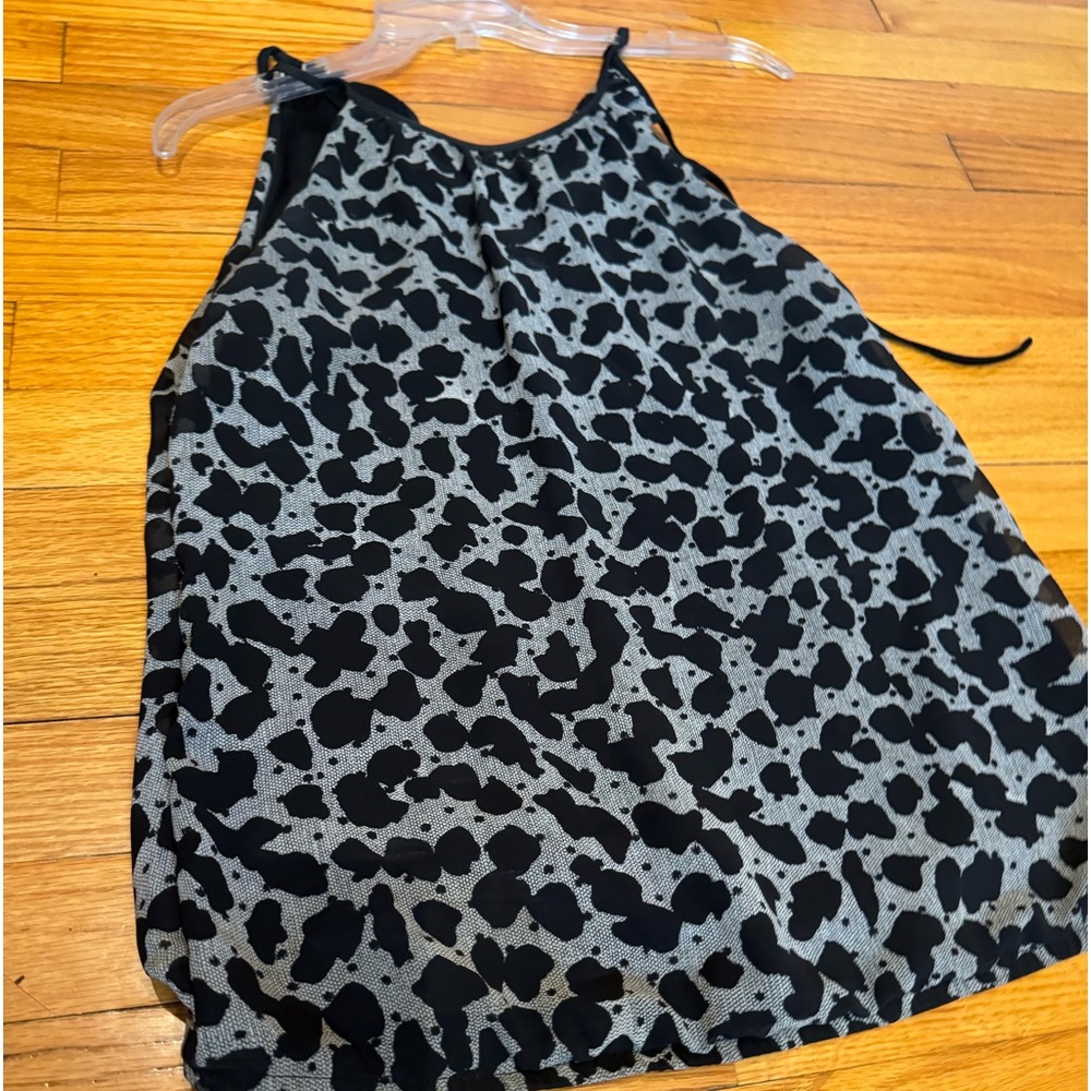 Express animal print tank